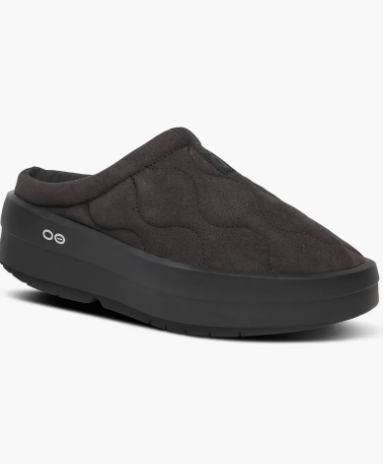 OOFOS OOMEGA POSH MULE - BLACK