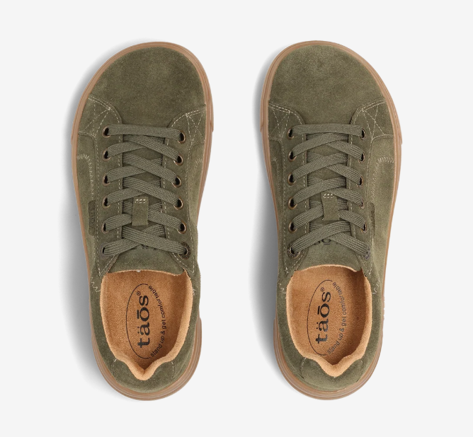 TAOS CHAMP - MOSS GREEN SUEDE