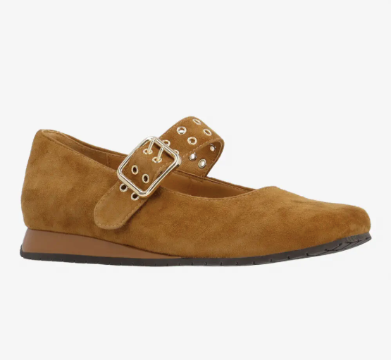 L'AMOUR DES PIEDS TANZY - COFFEE SUEDE