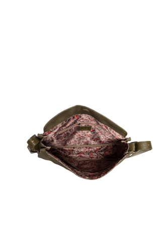 JOY SUSAN TORI SUEDE HOBO CROSSBODY - OLIVE GREEN