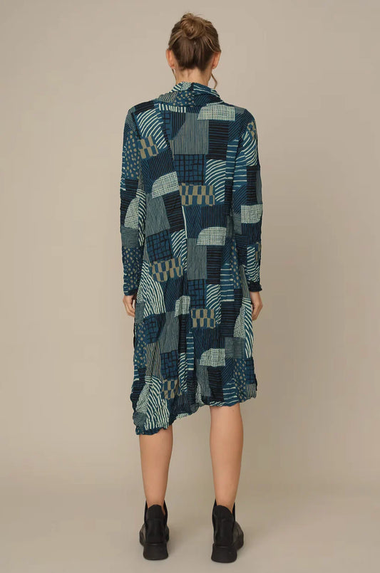 CHALET SIENNA DRESS - GREEN MULTI