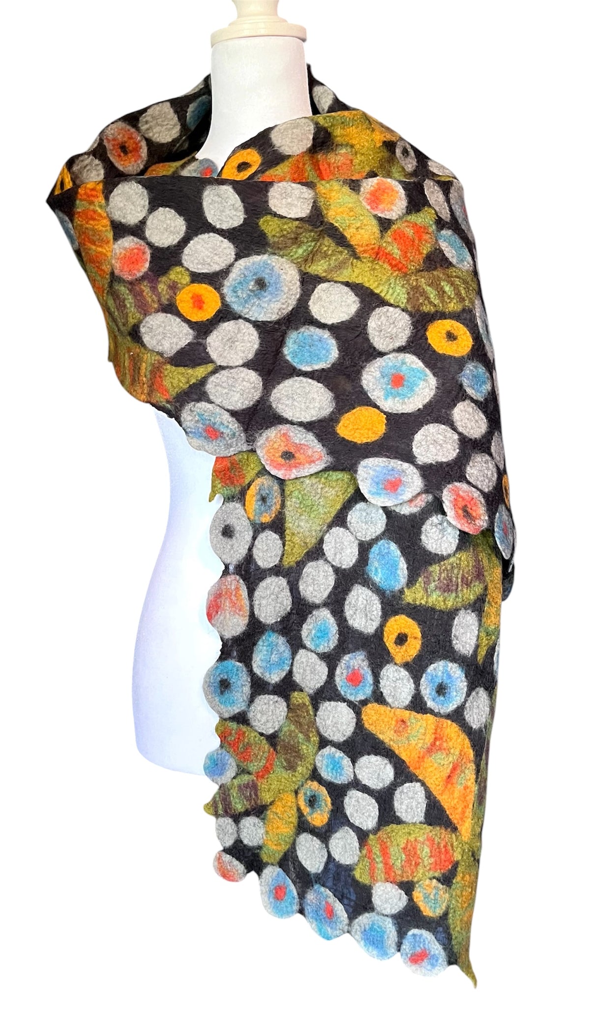 POMEGRANATE MOON SCARF - STARLIT CANOPY