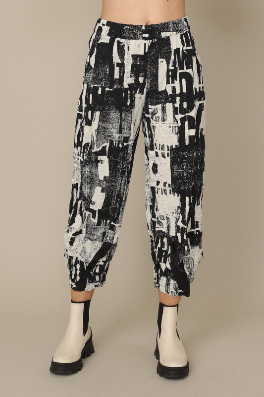 CHALET WILKA PANT - BLACK MULTI