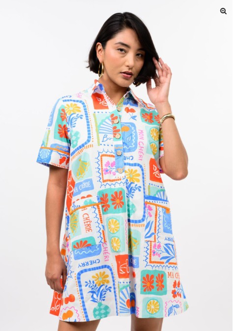 UNCLE FRANK FRUIT PATCH DRESS