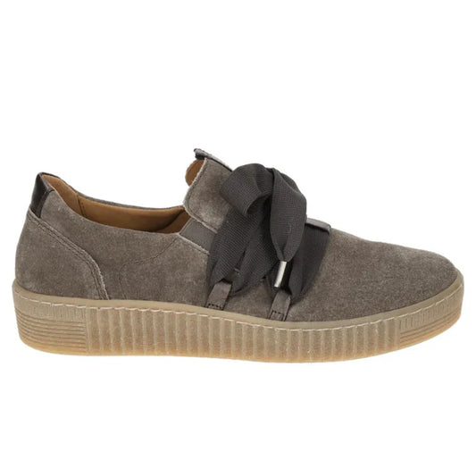 GABOR RIBBON SNEAKERS - CAFE BROWN