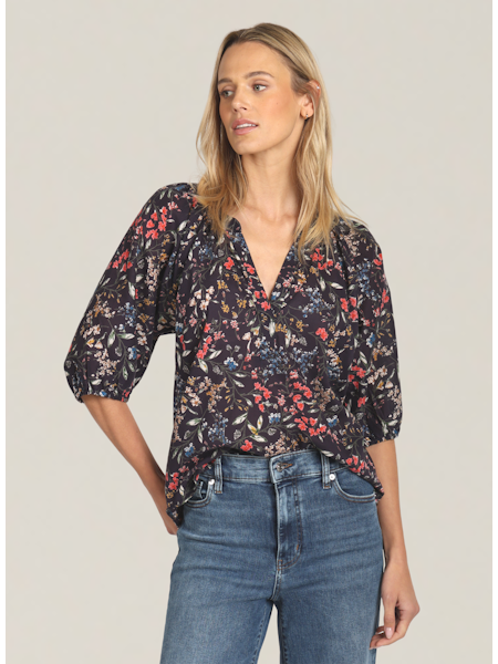 DYLAN ANNA TOP - NAVY