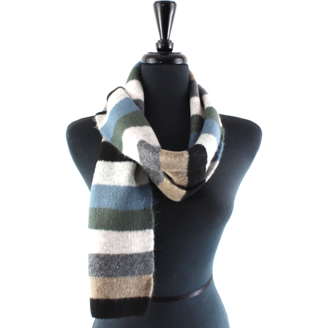 MERRY FUN SCARF - BLACK MULTI