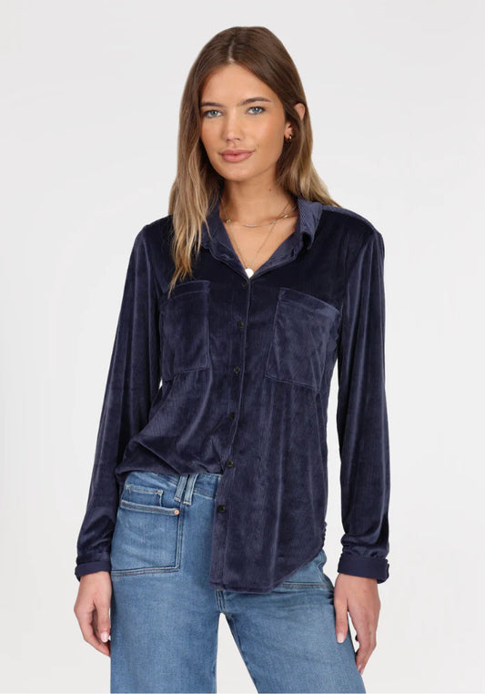 *SALE* DYLAN NAVY MAEVE SHIRT