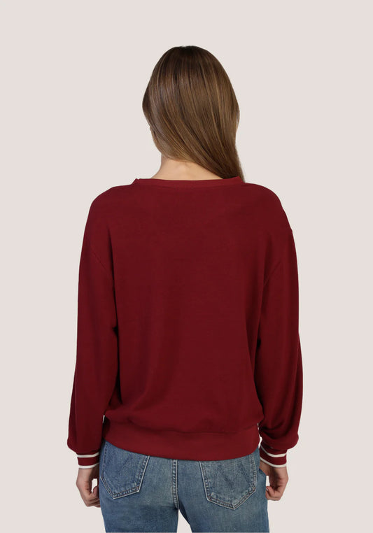 DYLAN MERRY SWEATSHIRT - RED