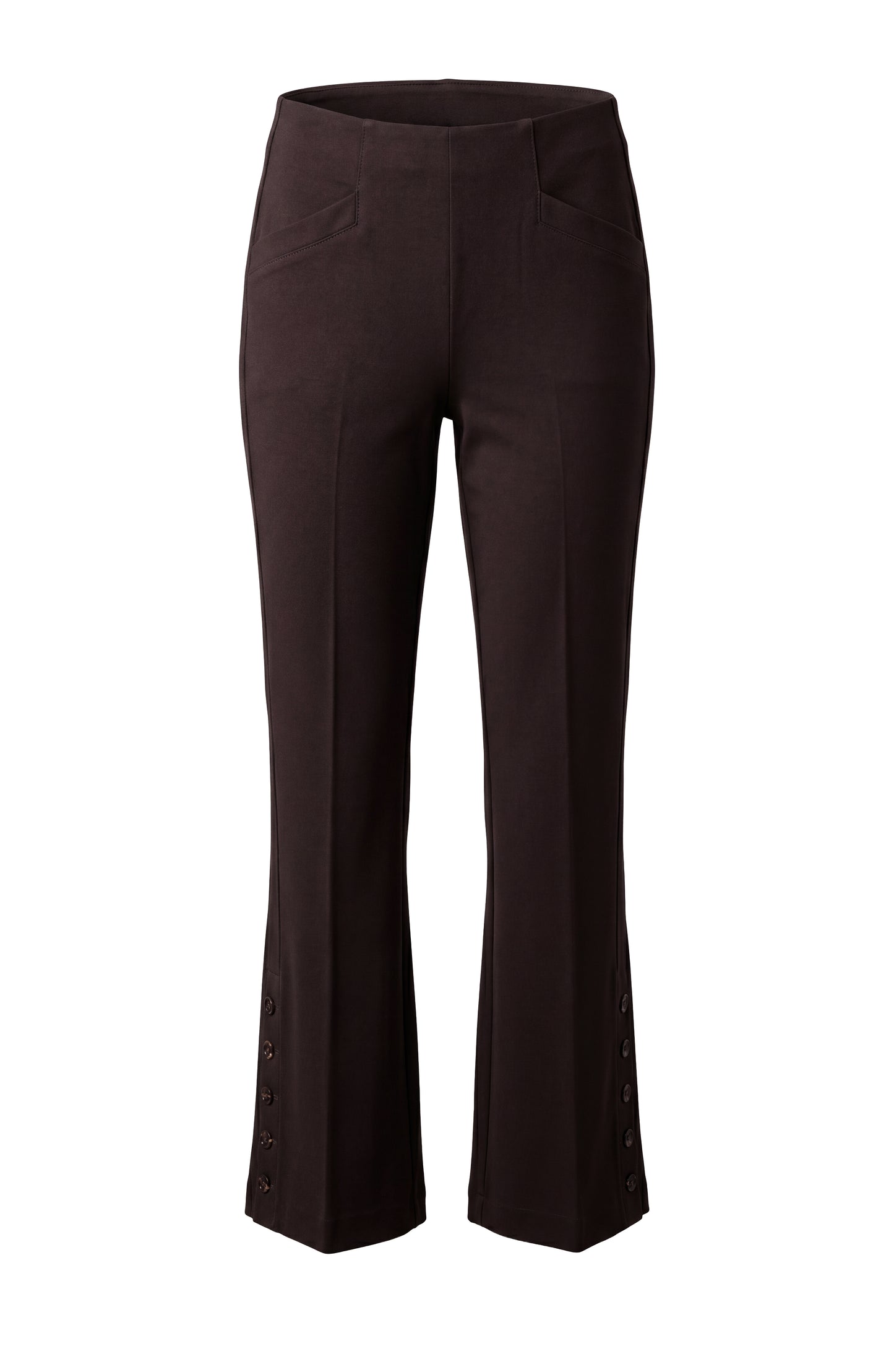 LIVERPOOL STELLA PULL-ON FLARE - BROWN TRUFFLE