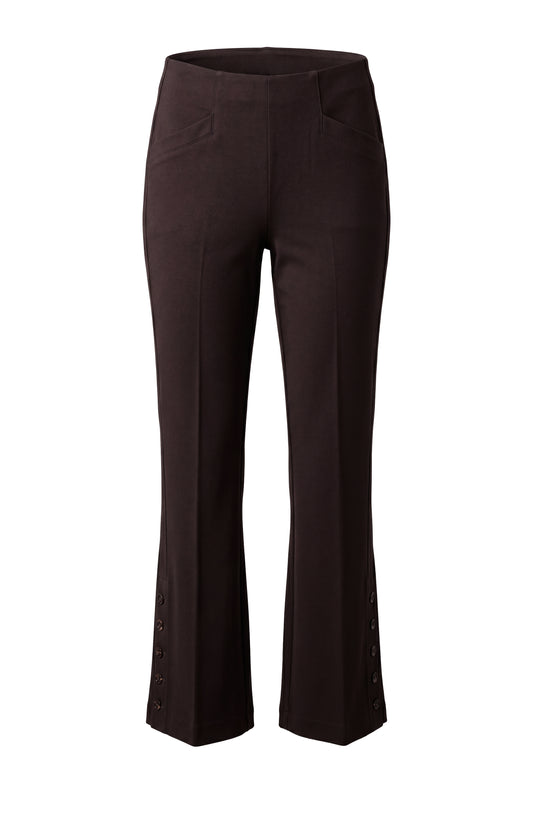 LIVERPOOL STELLA PULL-ON FLARE - BROWN TRUFFLE