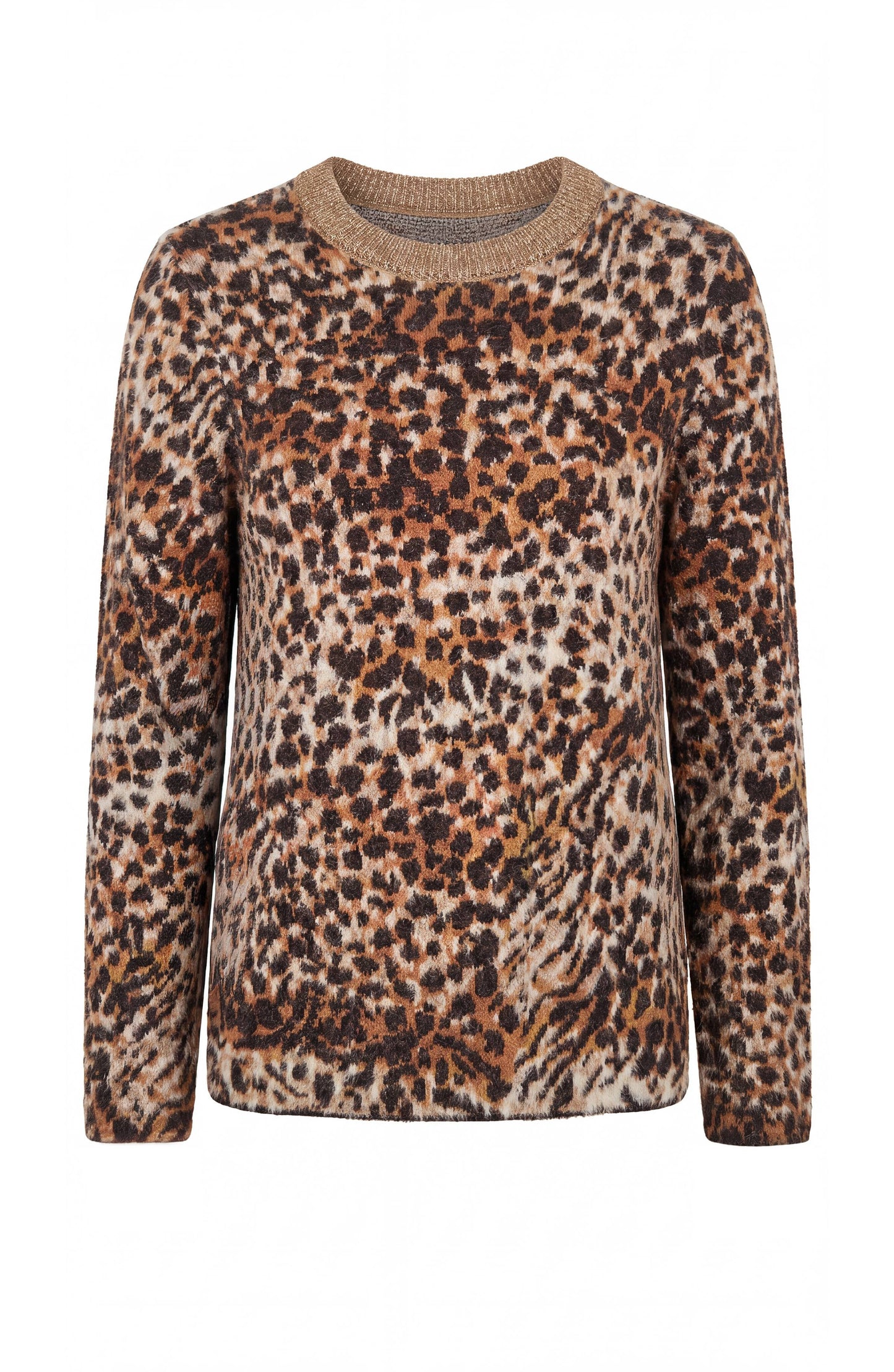 LIVERPOOL LONG SLEEVE CREW NECK SWEATER - JAVA MULTI