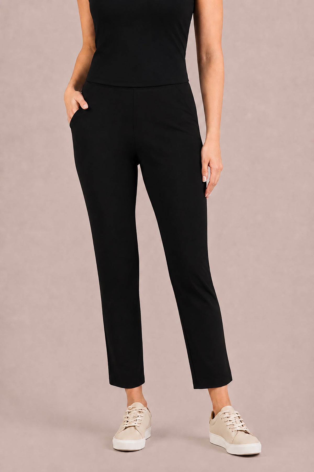 SYMPLI MONROE PANT - BLACK