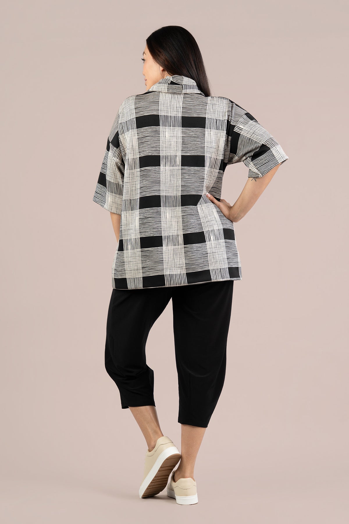 SYMPLI CLOUD SNUG AS A BUG - ECRU PLAID