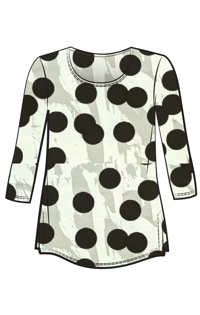 SYMPLI GO TO RELAX TEE - SPOT PRINT