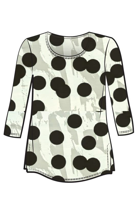 SYMPLI GO TO RELAX TEE - SPOT PRINT