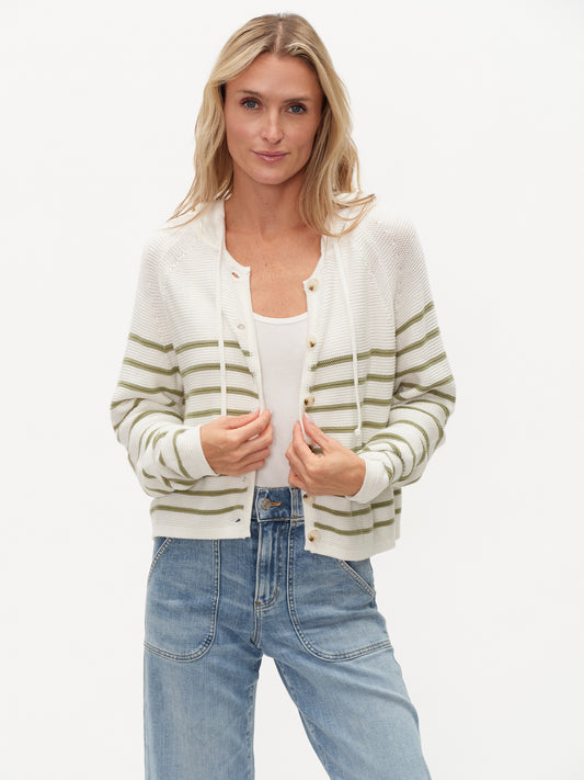 SIX FIFTY ANNALORA HOODIE - WHITE MULTI