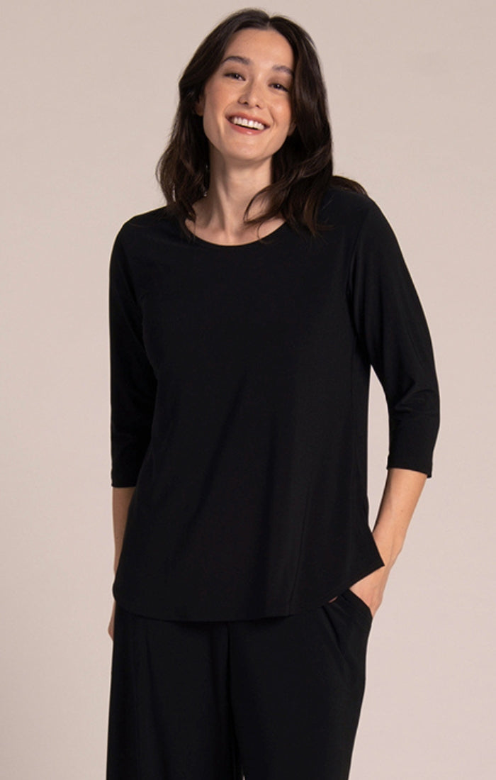 SYMPLI GO TO CLASSIC TEE - BLACK