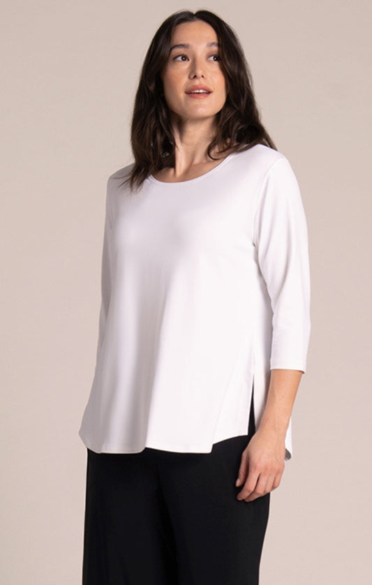 SYMPLI GO TO CLASSIC TEE - WHITE