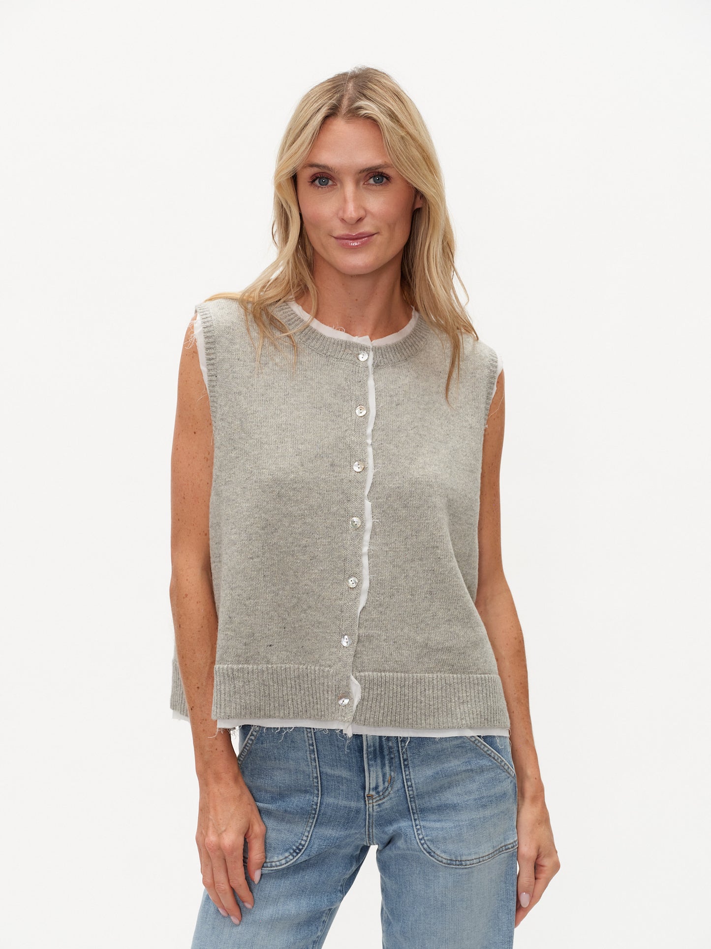 SIX FIFTY MARIA DOUBLE LAYERED - HEATHERED GREY