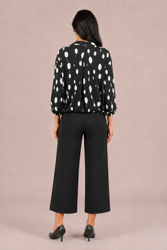 SYMPLI BELLEZA ZIP JACKET PRINT - CASHEW SPLATTER