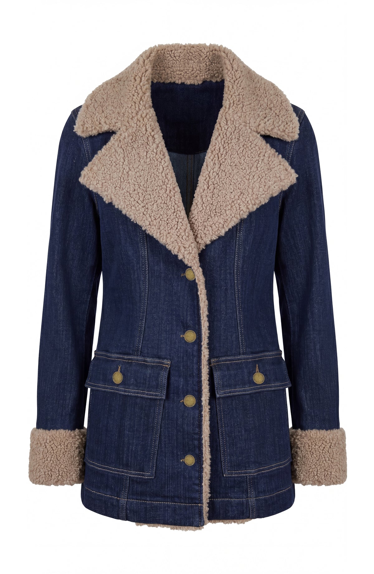 LIVERPOOL SHERPA TRIMMED NOTCH - RINSE WASH