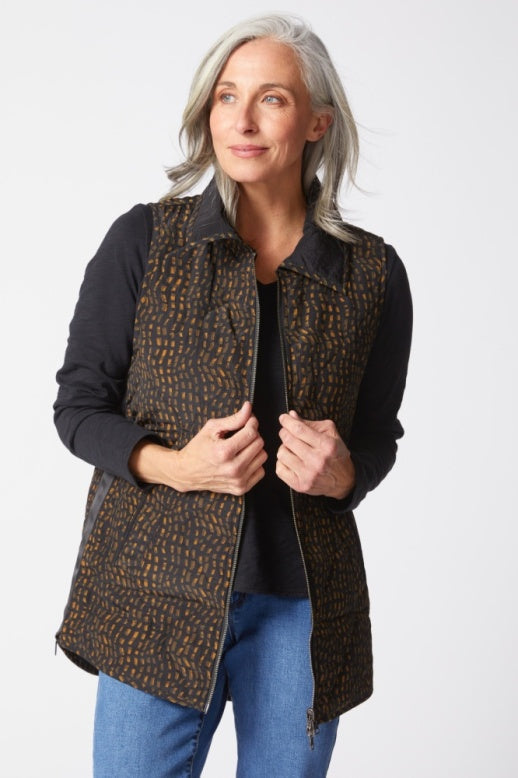HABITAT PUFFER VEST - LICHEN