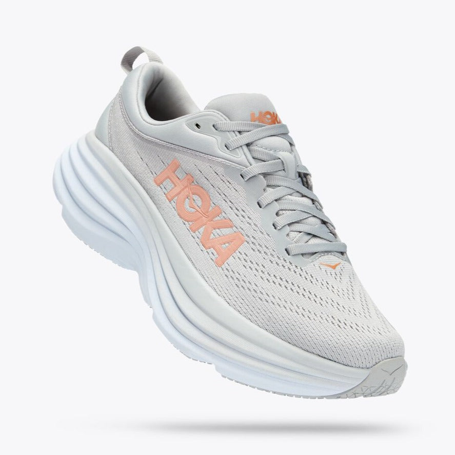 HOKA ONE ONE BONDI 8 - GREY MULTI - 1127952HMLR