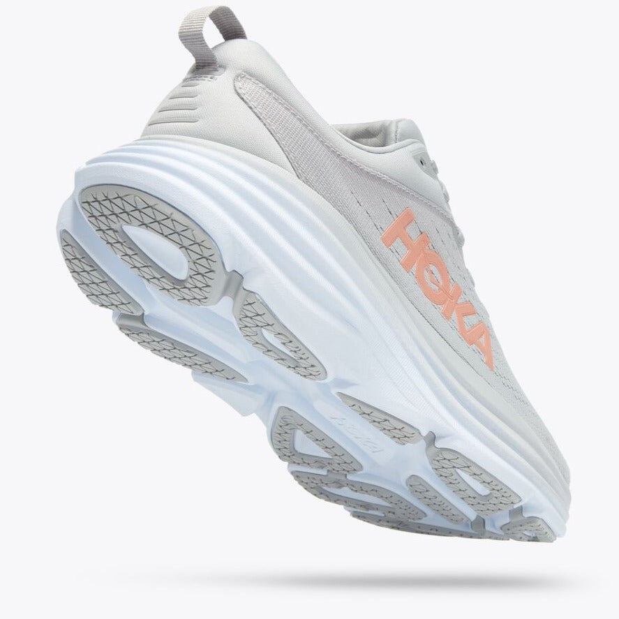 HOKA ONE ONE BONDI 8 - GREY MULTI - 1127952HMLR