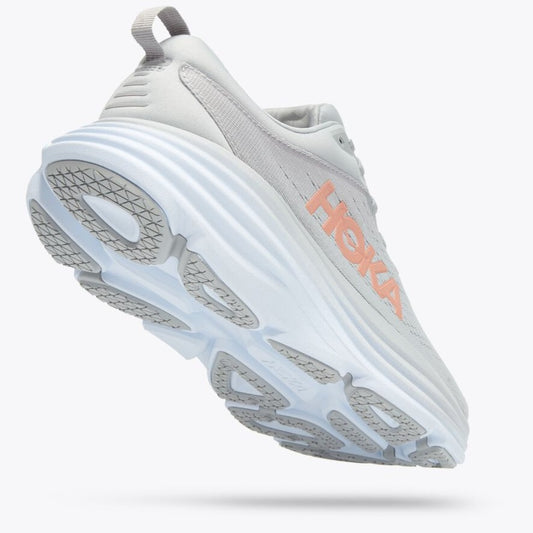 HOKA ONE ONE BONDI 8 - WIDE - GREY MULTI - 1127954HMLR