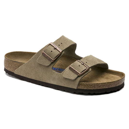 BIRKENSTOCK ARIZONA SOFT SUEDE - TAUPE - B06500BR951301